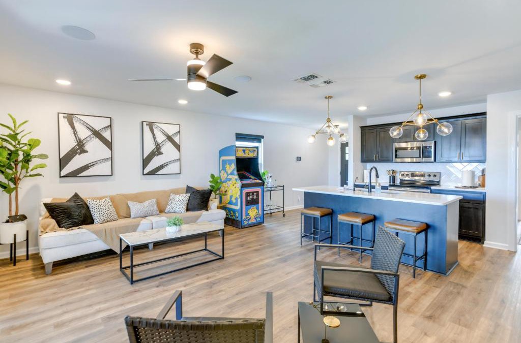 San Angelo House | Lakefront Home with Dock and Patio in San Angelo!