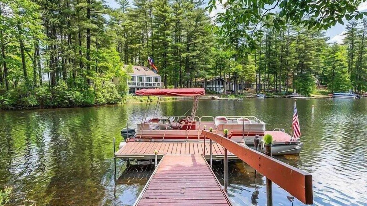 Shapleigh House | Lakefront Home with Private Dock and Kayaks/SUPs Please note that this home does not have air conditioning. Box fans are provided and because of our proximity to the lake, it is cooler in the evenings.