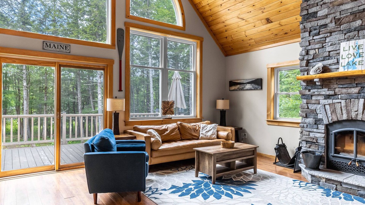 Dover-Foxcroft House | Lakefront house on Sebec Lake, ME. Fast WiFi, chef!
