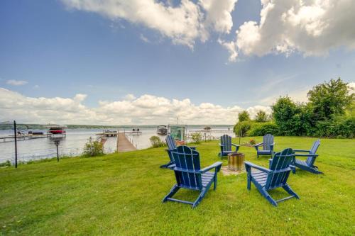 Chautauqua House | Lakefront Mayville Cottage with Dock and Grill!