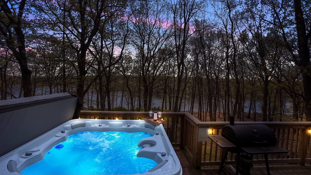 Pocono Mountain Lake House | Lakefront, Pvt Hot Tub, Indoor Pool, Hiking, Games Games, Fireplace