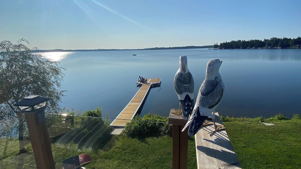 Kawartha Lakes Other | Lakefront renovated farmhouse with incredible lake views and waterfront bunkie