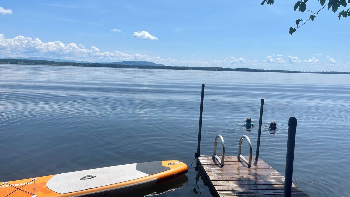 Westport House | Lakefront retreat with dock and sauna