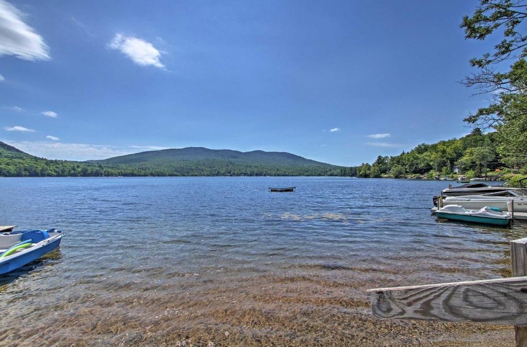 Rumney House | Lakefront Rumney Retreat with Shared Dock and Beach!