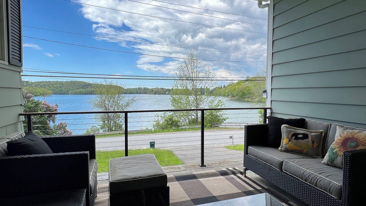 Copake Lake House | Lakefront Sunset Views 3 bed 2 bath w/Private Lake Access