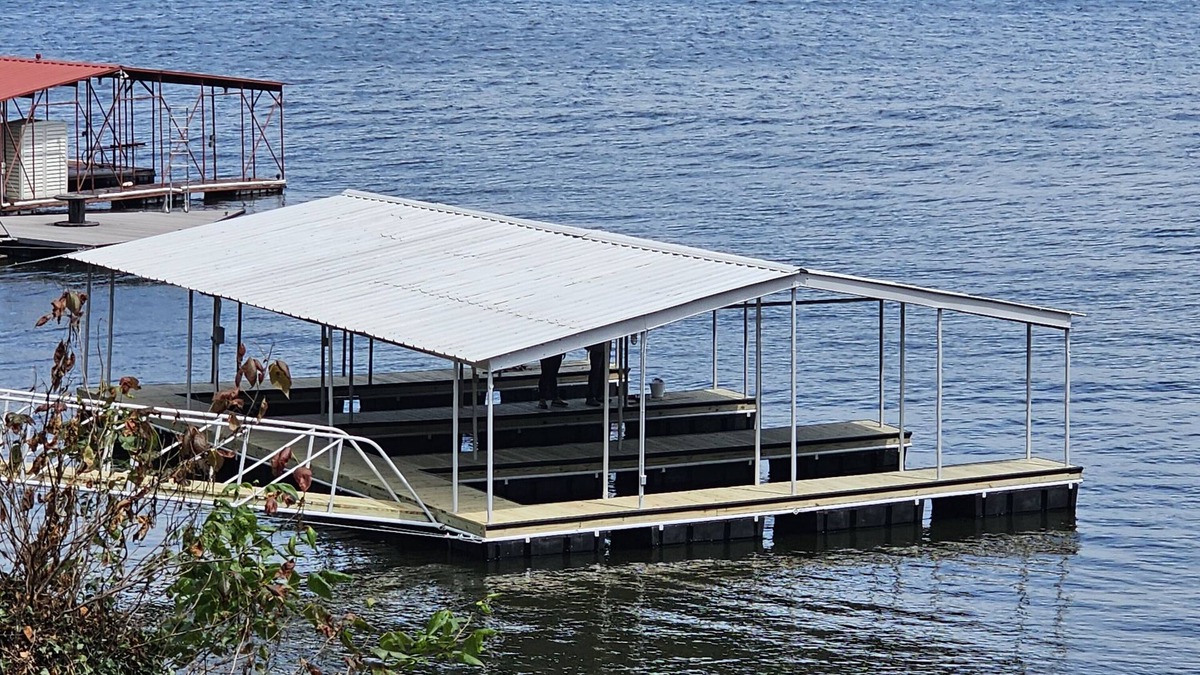 Tia Juana Cabin | Lakeside, boat dock and hot tub with this snug small cabin.