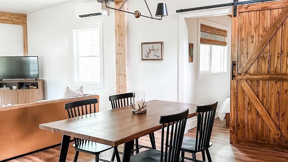 Nashville Cabin | Lakeside Cabin - Serene Retreat with Lake Monroe Views + Wraparound Deck