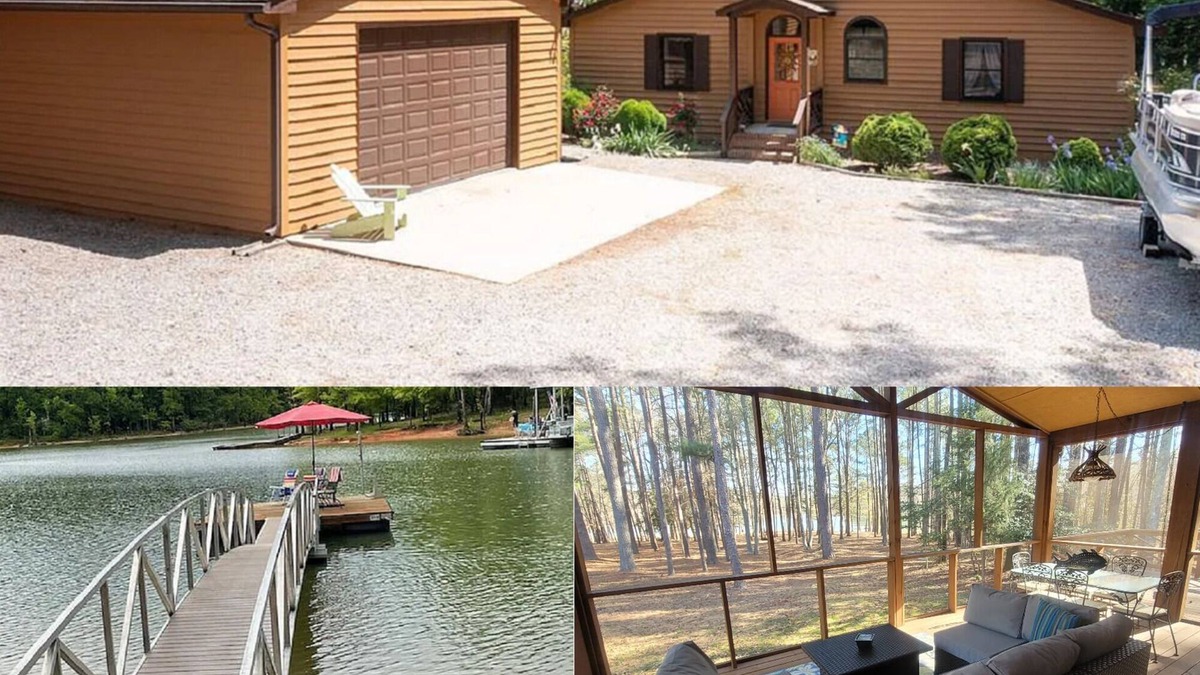 Boydton Cottage | Lakeside Cottage Retreat w/Private Dock