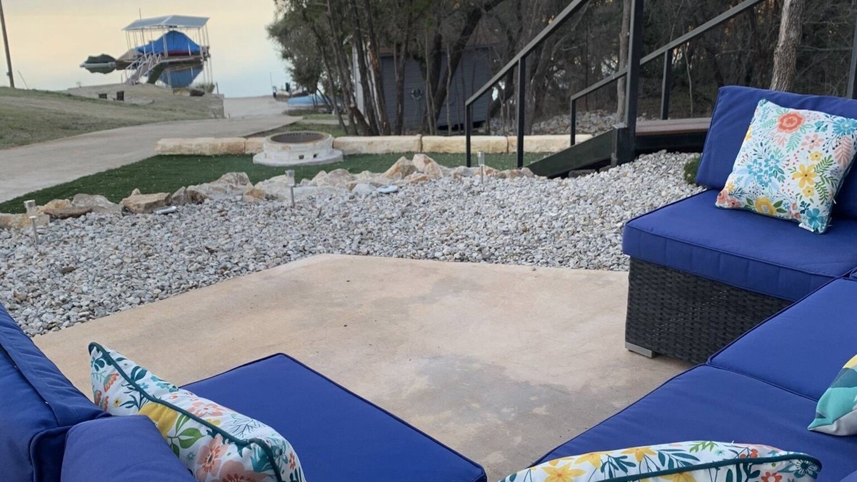 Graham House | Lakeside House & Cabin Boat Ramp, Dock, & Fire Pit on Possum Kingdom Lake