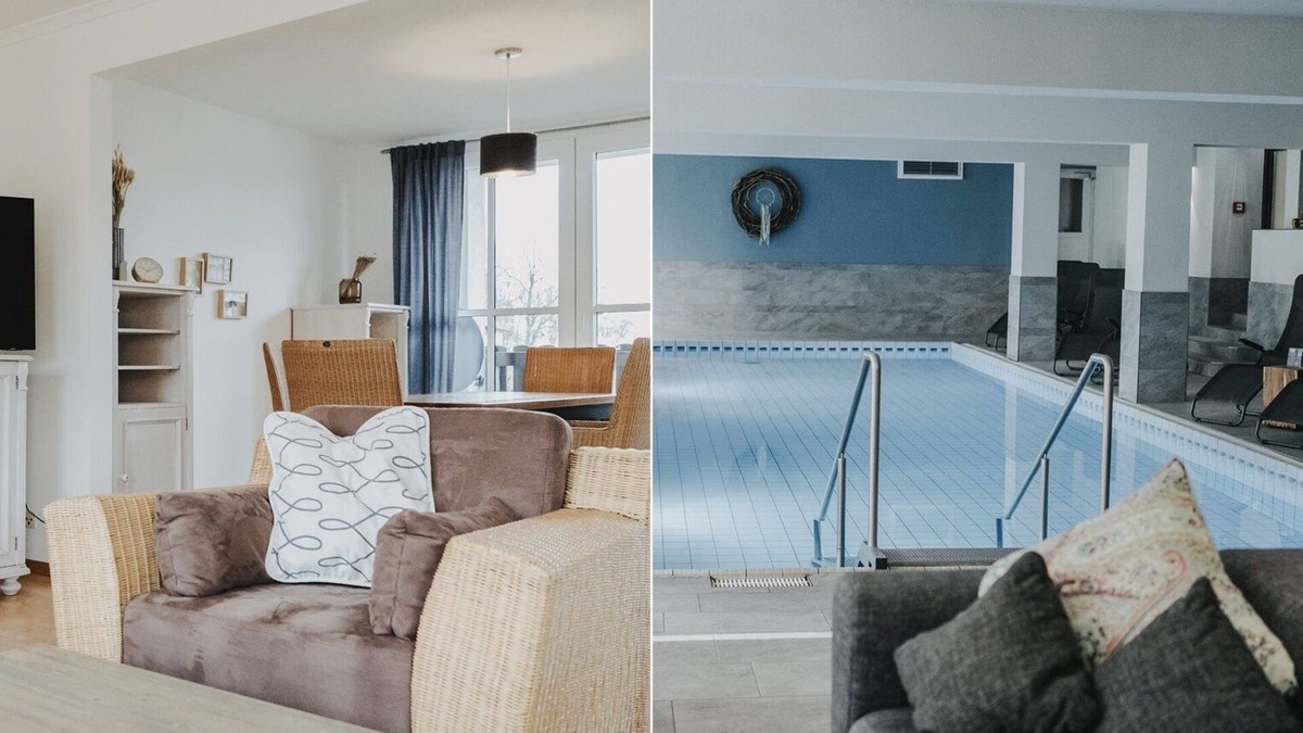 Orscholz Apartment | Landhaus Saarschleife Ferienwohnung 140 qm Wellness & Spa Gegenüber Inklusive!
