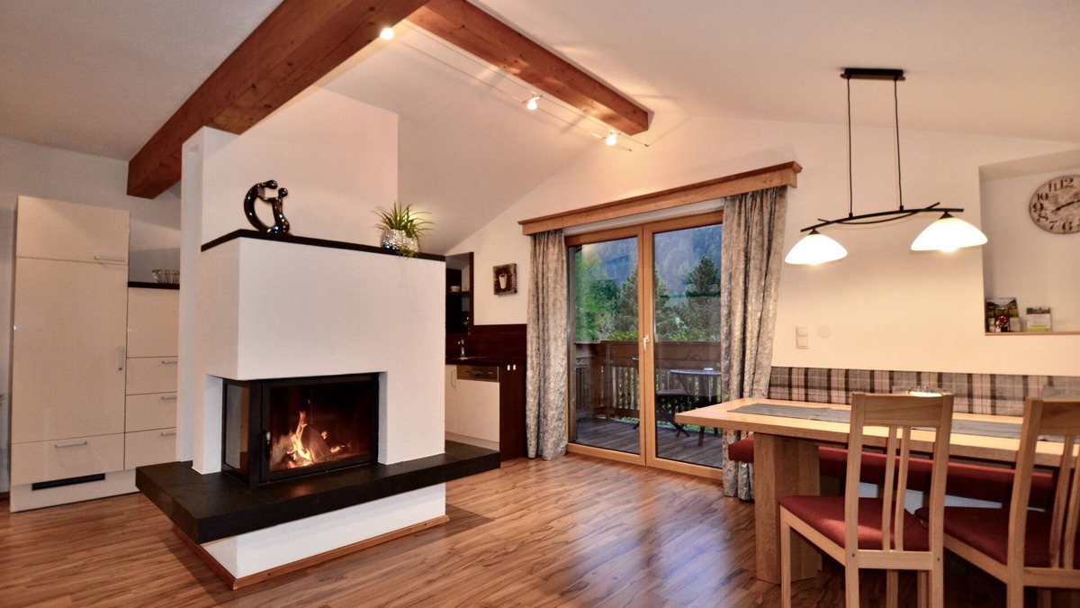Umhausen Apartment | Landhaus Waldhart - vacation with fireplace and view in the middle of the Ötztal