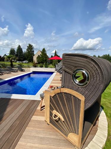 Waltersdorf Apartment | Landhaus Waltersdorf - Pool & Wellness