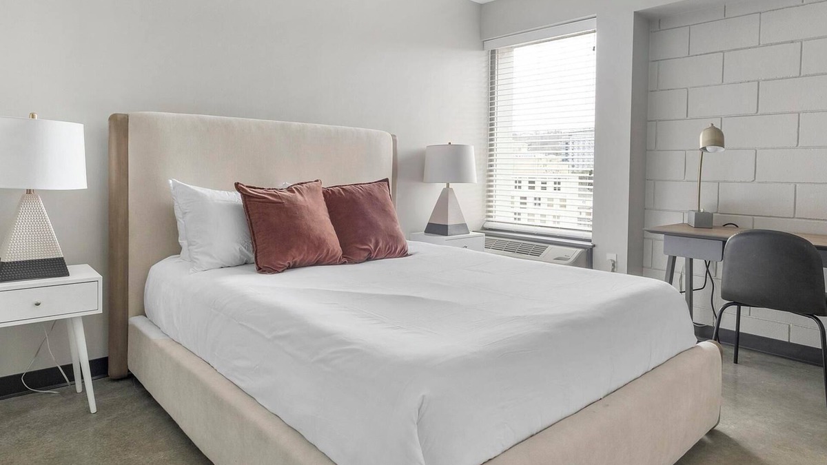 Five Points South Apartment | Landing | Chic 1BD, Gym, Courtyard