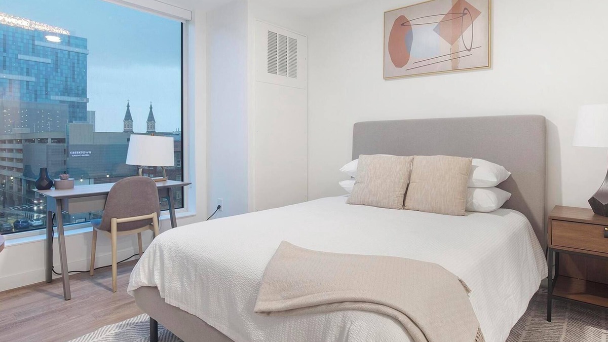 Greektown Historic District Apartment | Landing | Chic Studio, Gym, Clubhouse