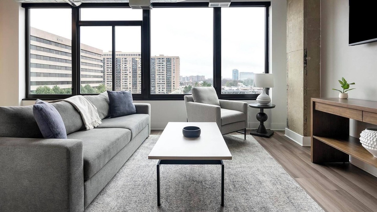 Baileys Crossroads Apartment | Landing | Spectacular 1BD, Game Room, Gym