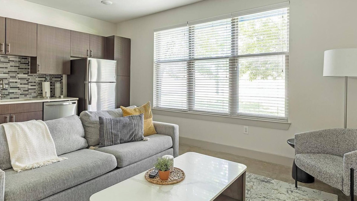 Vickery Meadow Apartment | Landing | Spectacular 1BD, Pool, Gym