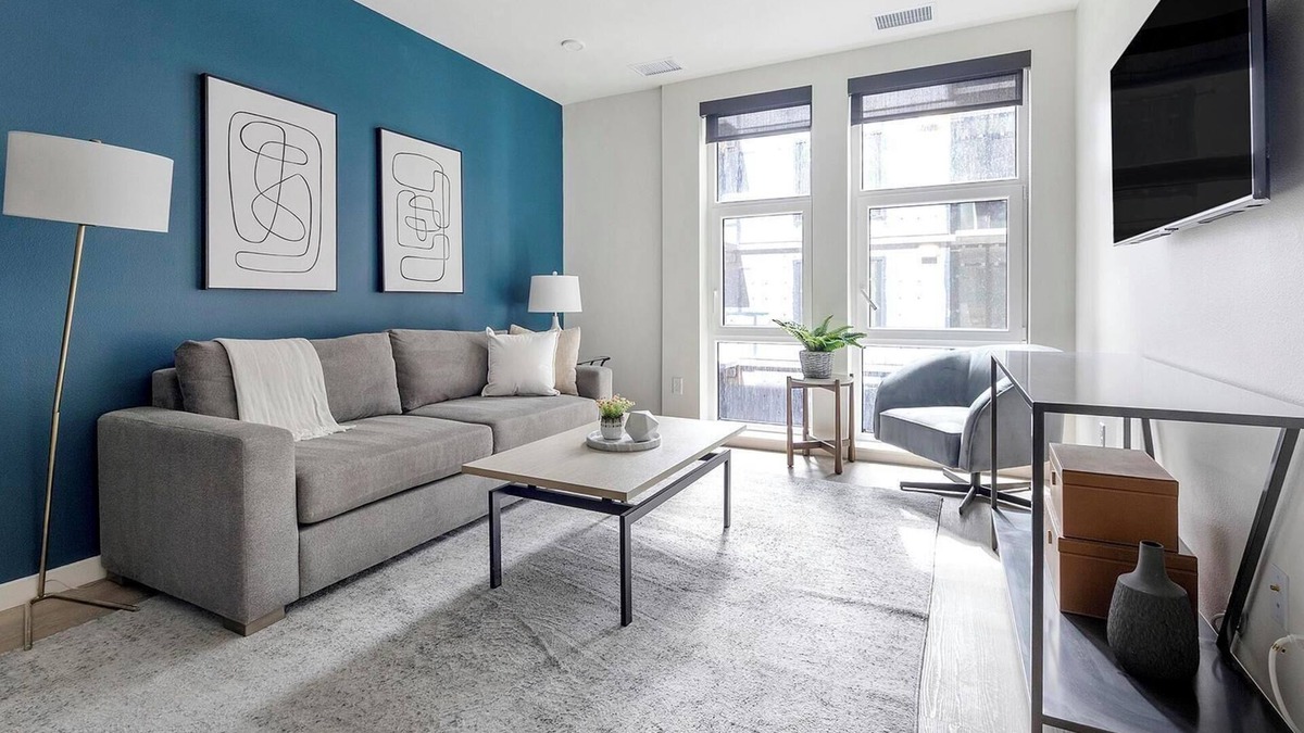 Civic Center Apartment | Landing | Stunning 1BD, Rooftop Lounge, Gym