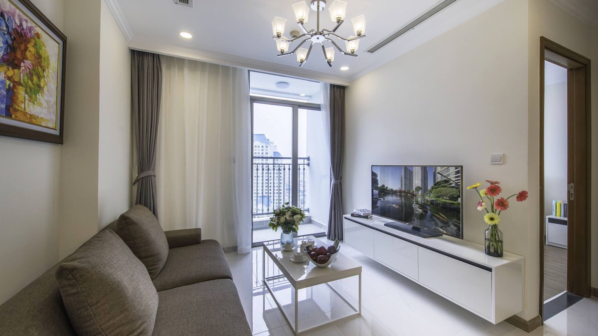 Hang Xanh Apartment | Landmark 81 Place - Vinhomes Central Park Apartment - Swimming Pool Central City