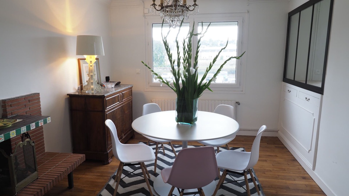 Lannion House | Lannion- City center with garden