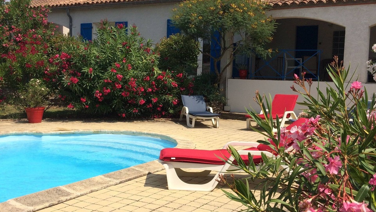 Carcassonne Villa | Large air-conditioned villa in mature garden, swimming pool