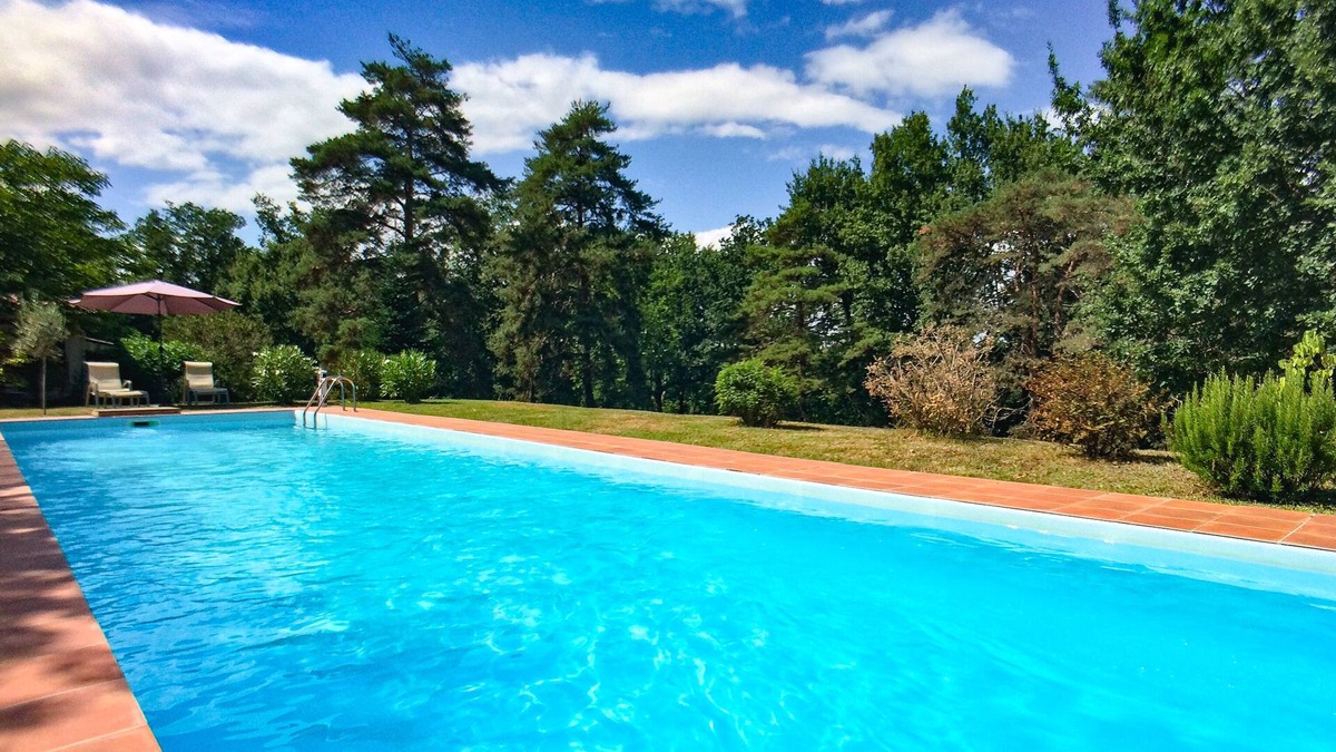 Montdurausse House | Large and beautiful property in the woods with 15m heated swimming pool