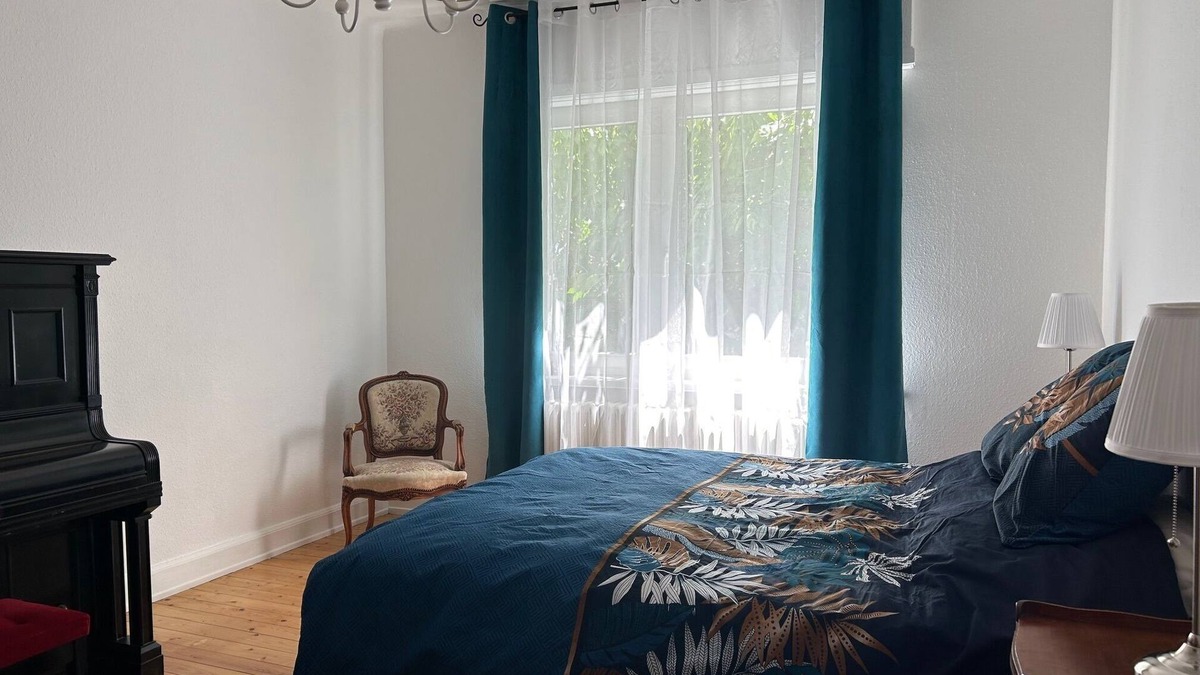 Huningue Apartment | Large apartment 300m from Passerelle des 3 Pays, with balcony, garden, quiet location