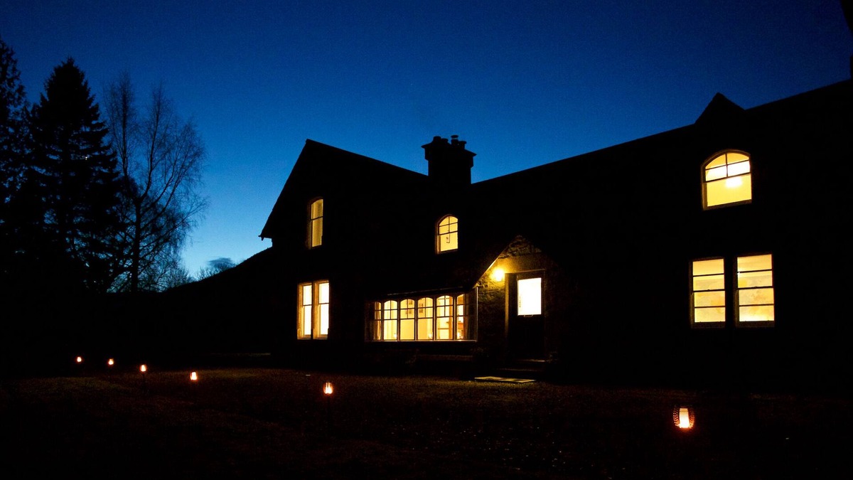 Lochearnhead House | Large Beautiful Scottish Estate Home, fully enclosed garden w/stunning views