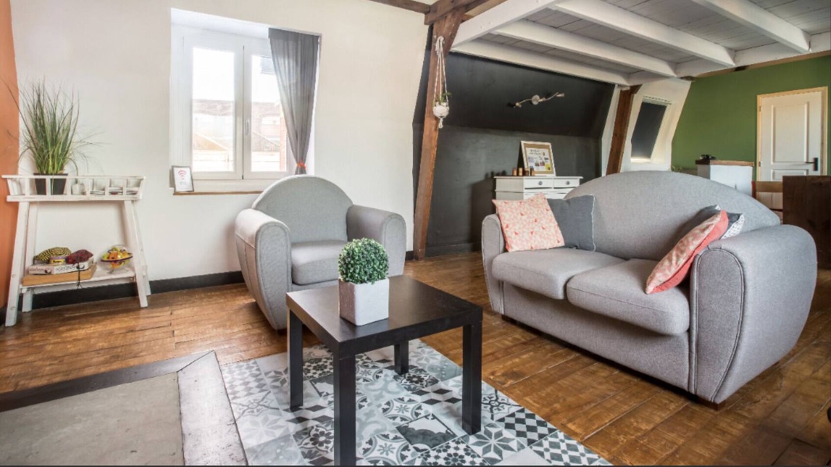 Croix Apartment | Large, bright studio a few minutes from Lille (jacuzzi option)