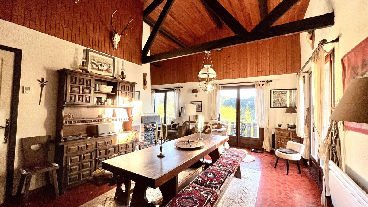 Le Grand Valtin Ski Chalet | Large, charming chalet with exceptional south-facing view at 900 m altitude, sauna/wifi