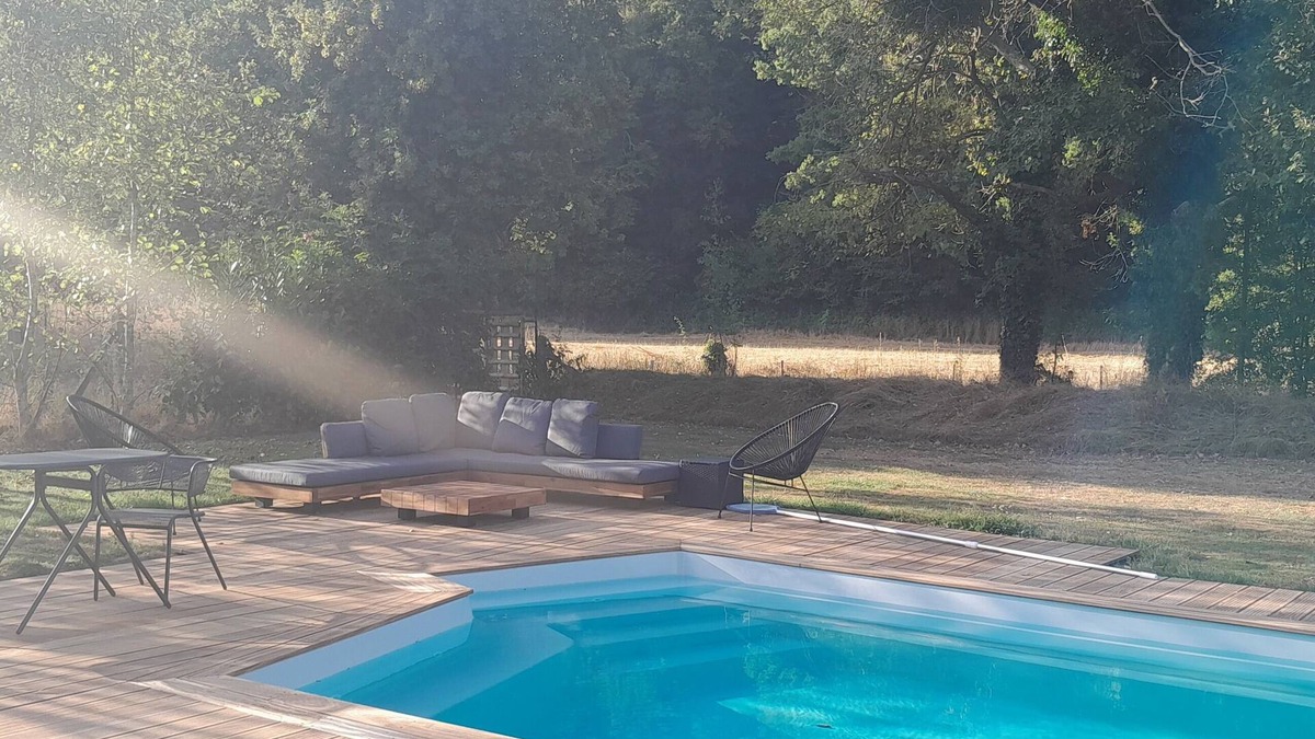Saint-Aubin-Epinay House | Large contemporary house with heated outdoor pool