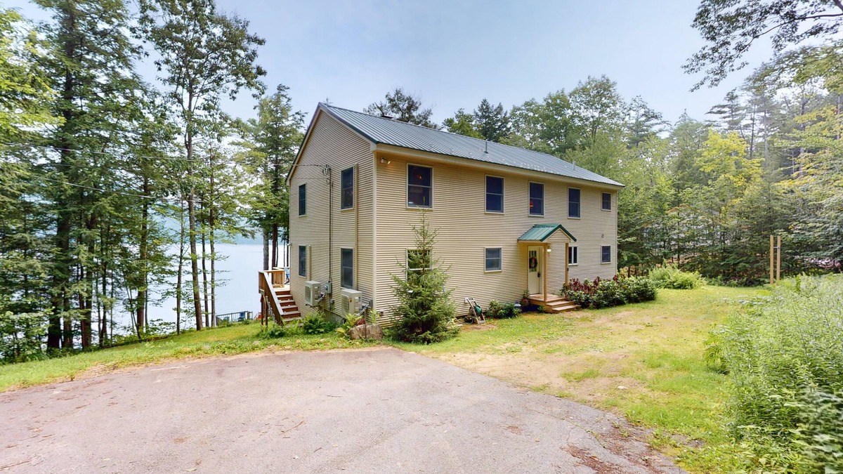 Gilmanton Hotel | Large dog-friendly home on Manning Lake with deck, lake views, dock, 4 kayaks