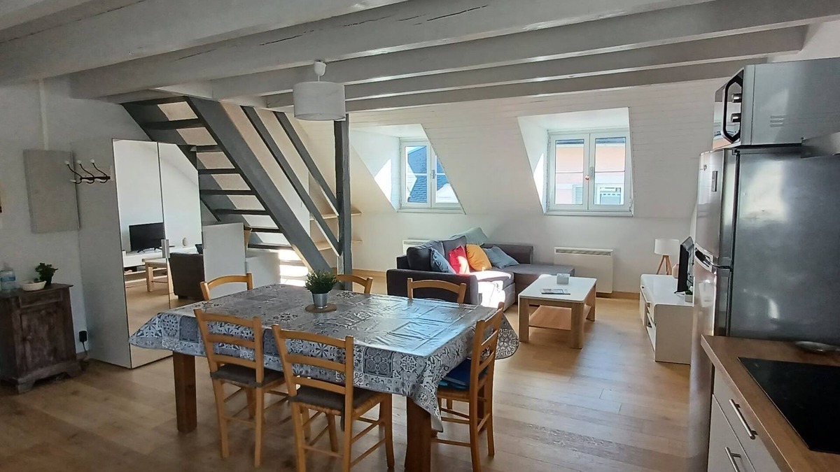 Bagneres-de-Bigorre Apartment | Large duplex apartment 60m2, 3 stars