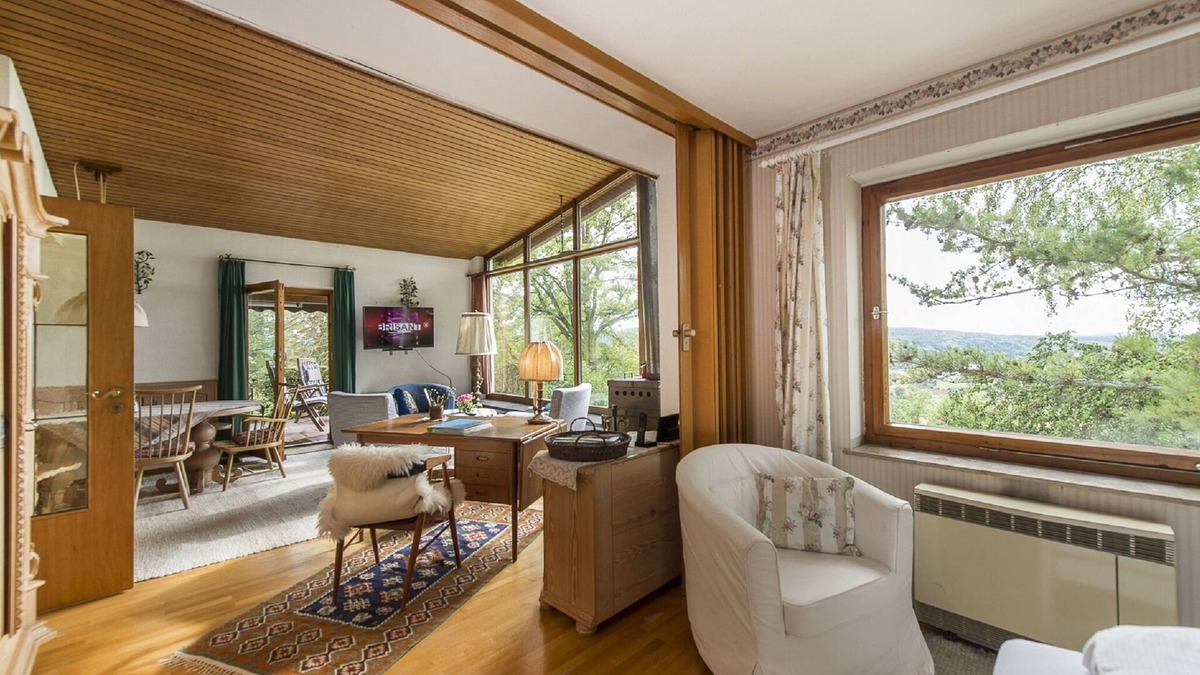 Weidenberg Apartment | Large, fully equipped vacation home (65sqm) with covered terrace and wood-burning stove