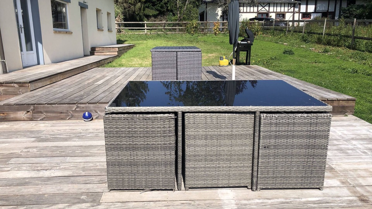 Genneville House | Large gîte of 300m2 for 14 people with sauna/fitness/petanque/...