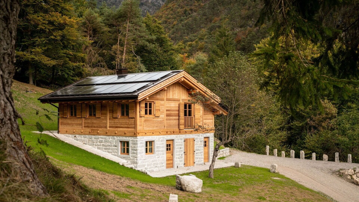 Stenico House | Large holiday hut for 6 People near Trento