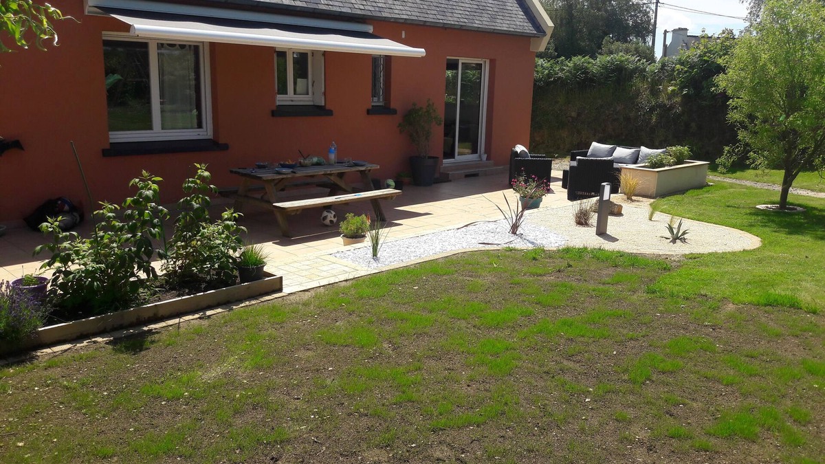 Bourg-Blanc House | Large house 130m2 in the countryside and near the sea