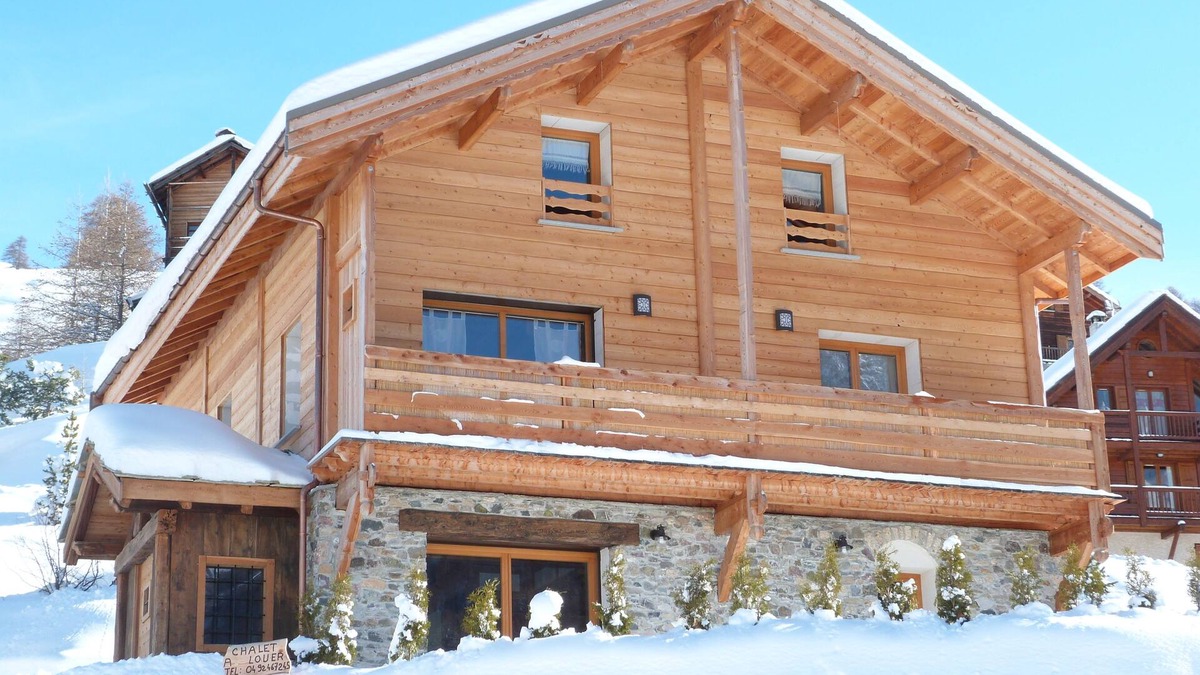 Molines-en-Queyras Ski Chalet | LARGE INDIVIDUAL CHALET CLASS 4 STARS, SUNNY, QUIET;