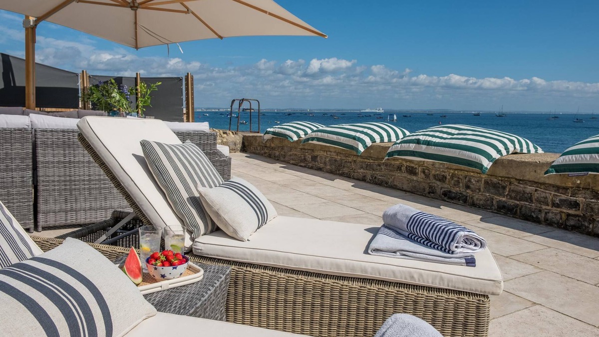Seaview Villa | Large Luxury water front property with private direct beach access and panoramic sea scapes from eve