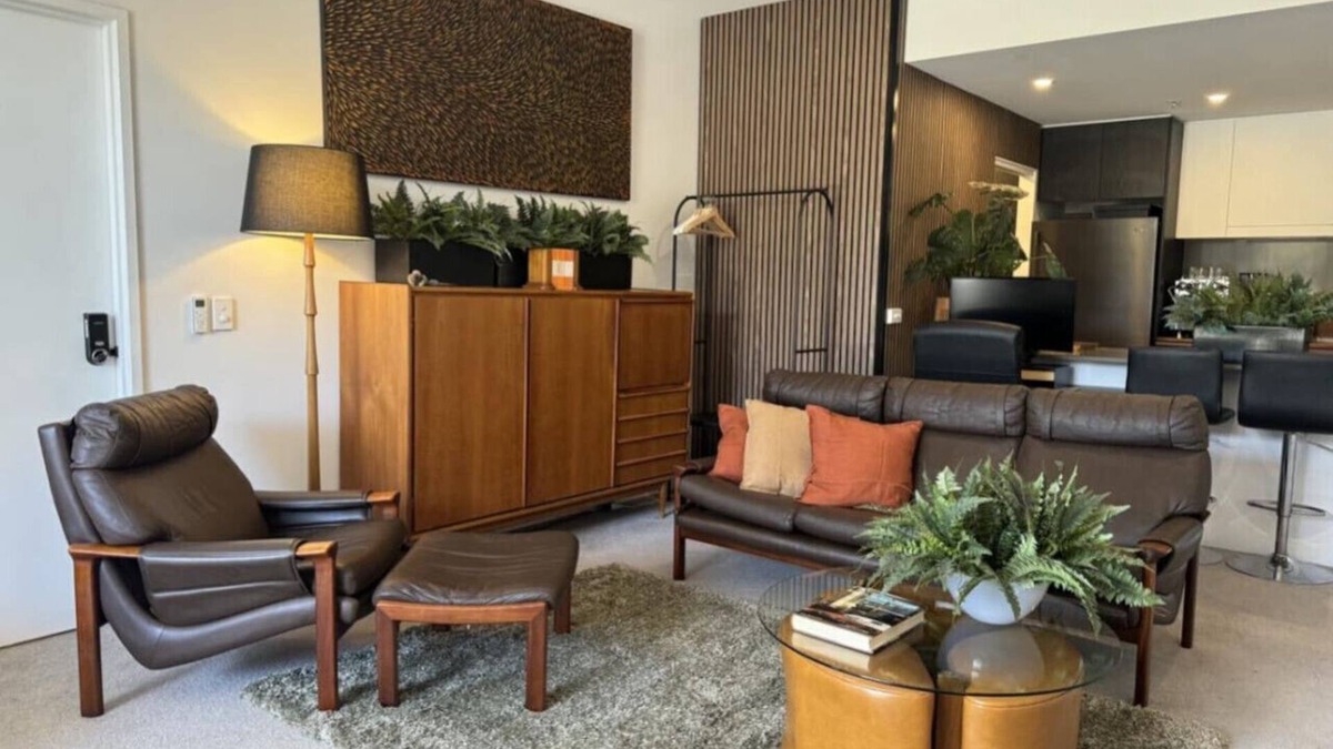 Braddon Condo | Large Mid Century Styled Studio in the heart of Braddon
