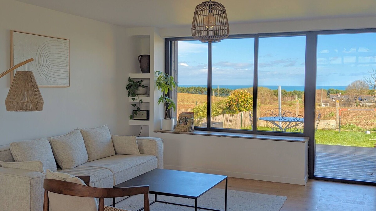 Planguenoual House | Large new house with sea view