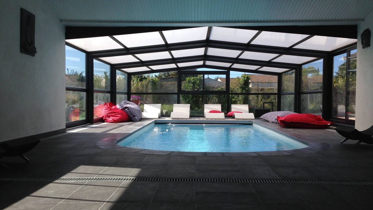 Saint-Georges-d'Oleron House | Large original house with swimming pool and spa for 2 to 14 people FR9TDYEG