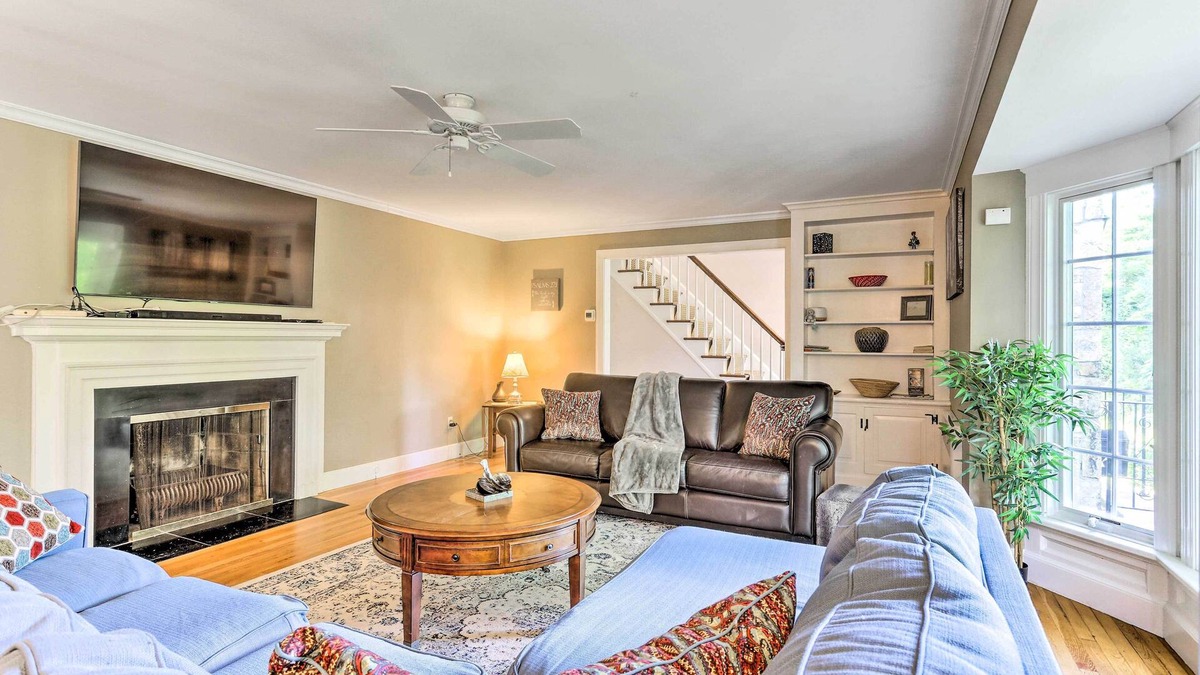 Salisbury Street House | Large Private Yard: Grand Worcester Getaway