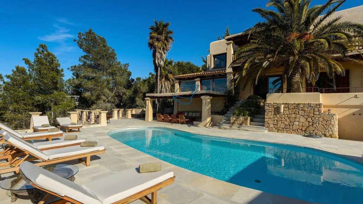 Sant Agusti des Vedra Villa | Large renovated luxury villa with spectacular views very private 6 bd pool