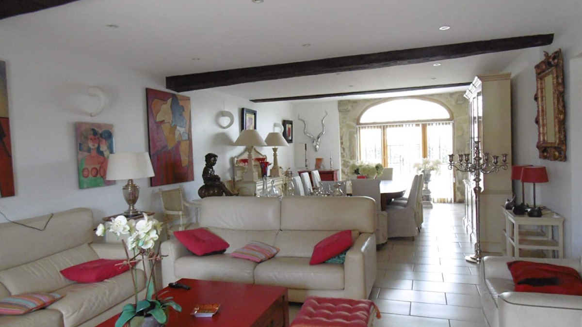 Sainte-Marie-de-Gosse House | Large riverside house with swimming pool/billiards/boulodrome