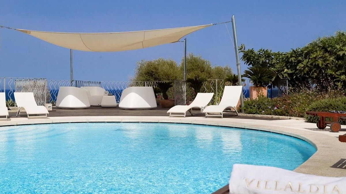 Puntaldia Villa | Large seaview villa a short walk from the beach, restaurants, tennis, marina