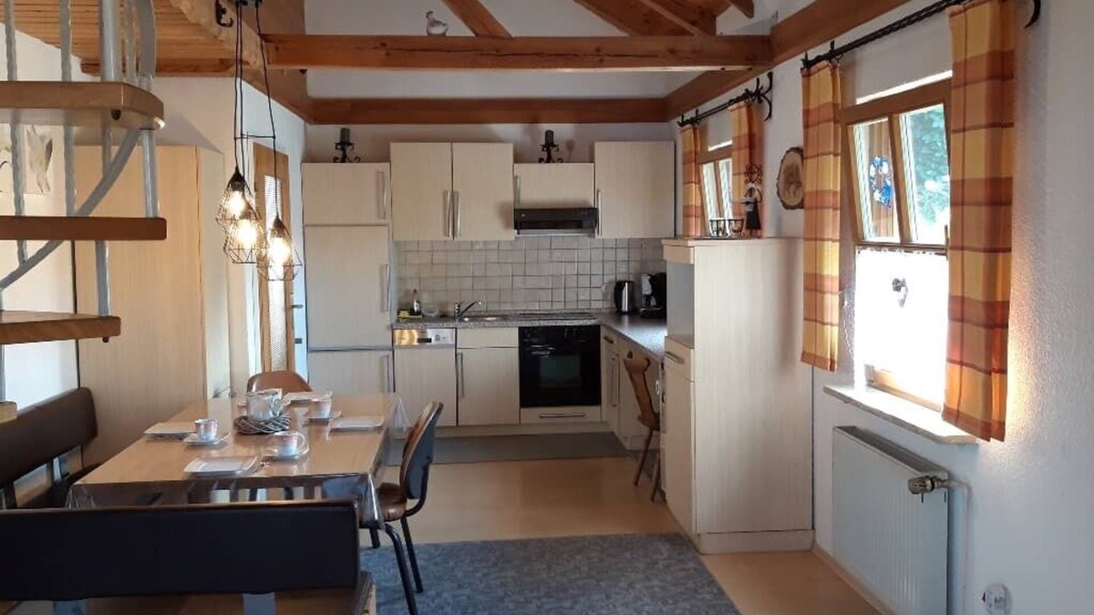 Tannesberg Apartment | Large vacation home with garden and barbecue facilities (98 sqm)