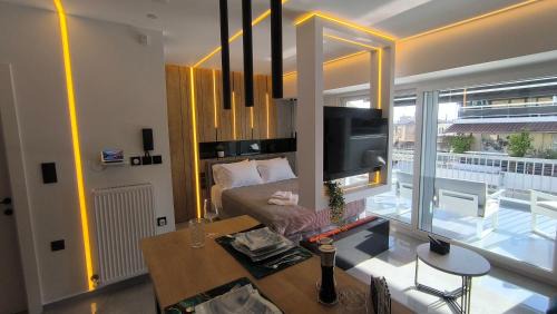 Larissa Apartment | Larisa Absolute Suites, Sky View Smart Home