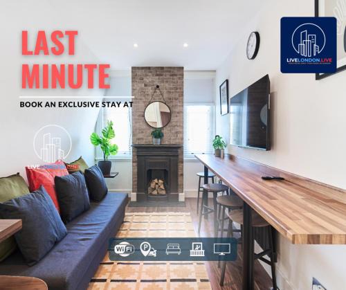 Dartmouth Park Apartment | Last-Minute Deals l Flat 8 l Reserve Now l Summer Stay l Sleeps Up to 4 l Business Family Live London Short Lets & Serviced Accommodation