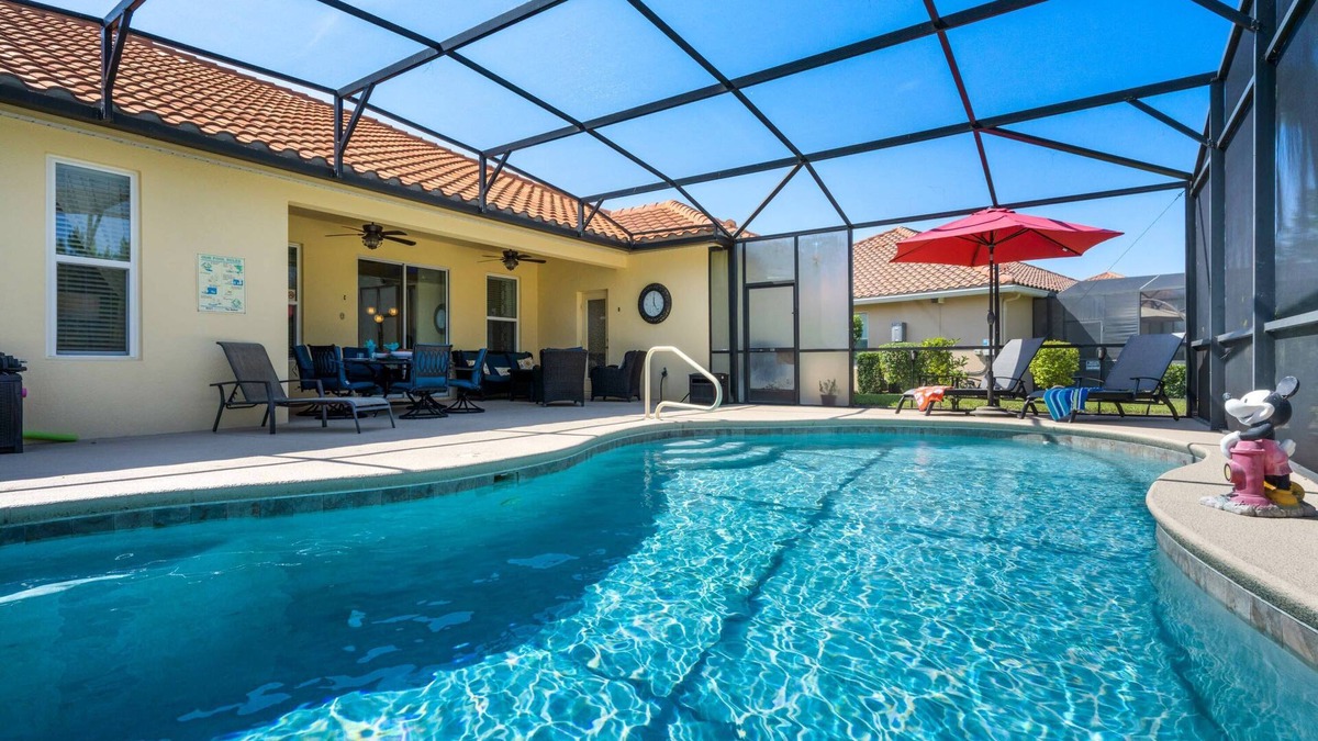 Loughman Villa | Last Minute Disney! Private Pool, Game Room & Themed Bedrooms. Book Now! #93821