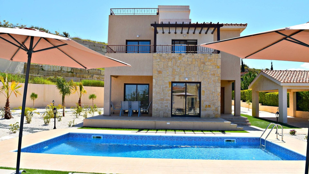Latsi Villa | Latchi Beach Location - 4 Bedroom Luxury Villa - Private Pool -Amazing Sea Views